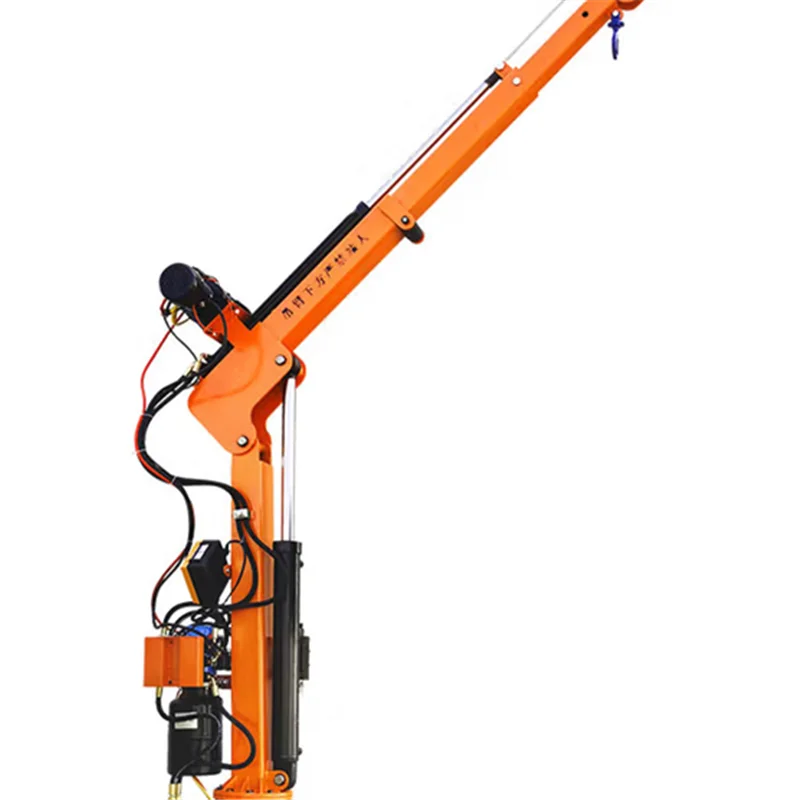 Heavy Equipment Crane - Small Mobile Truck-Mounted Crane Boom Hoist