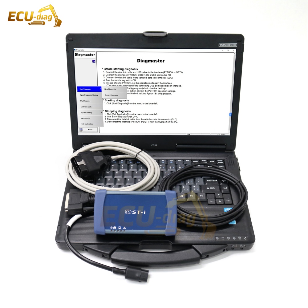 Heavy Equipment Software - For KUBOTA Denso Interface Diagnostic Kit