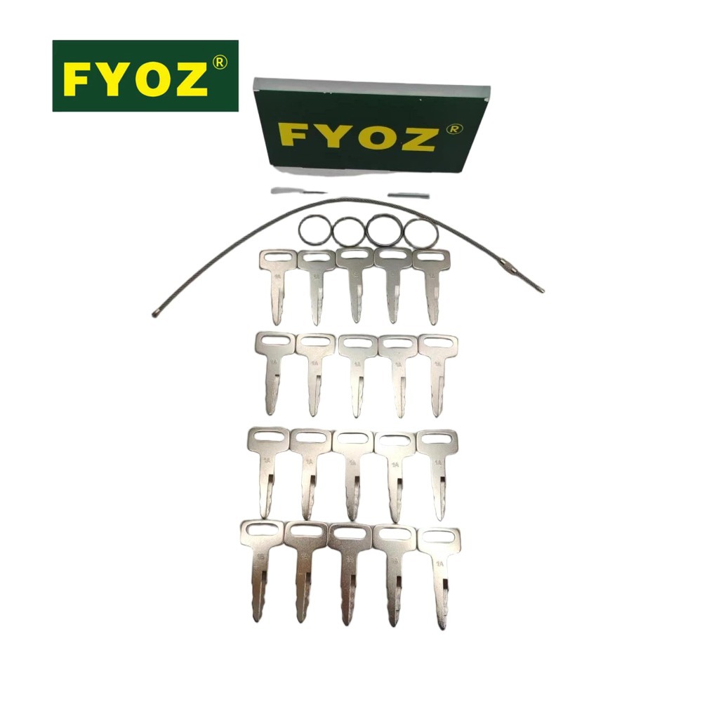 Heavy Equipment Forklift - 20PCS Heavy Equipment Ignition Keys 1A