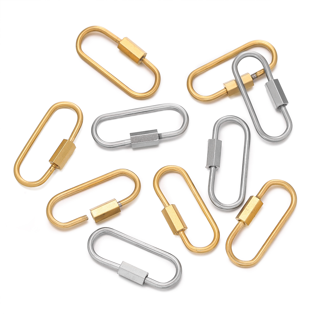 Heavy Equipment Supplies - 5pcs Stainless Steel Quick Link Ring
