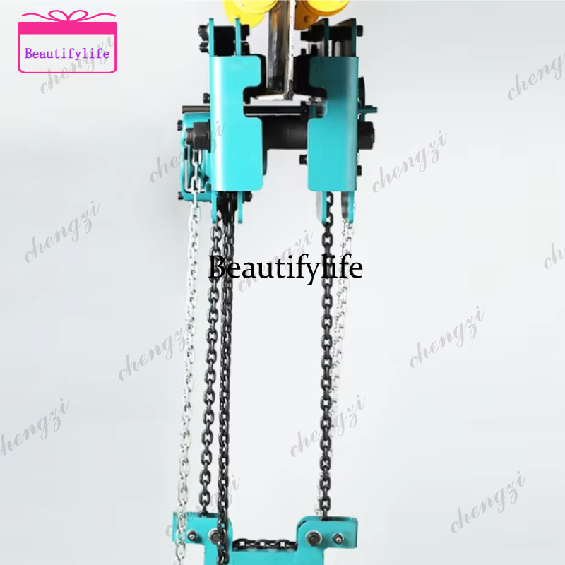 Heavy Equipment Lifting - a55 Low Headroom Double Chain Hand