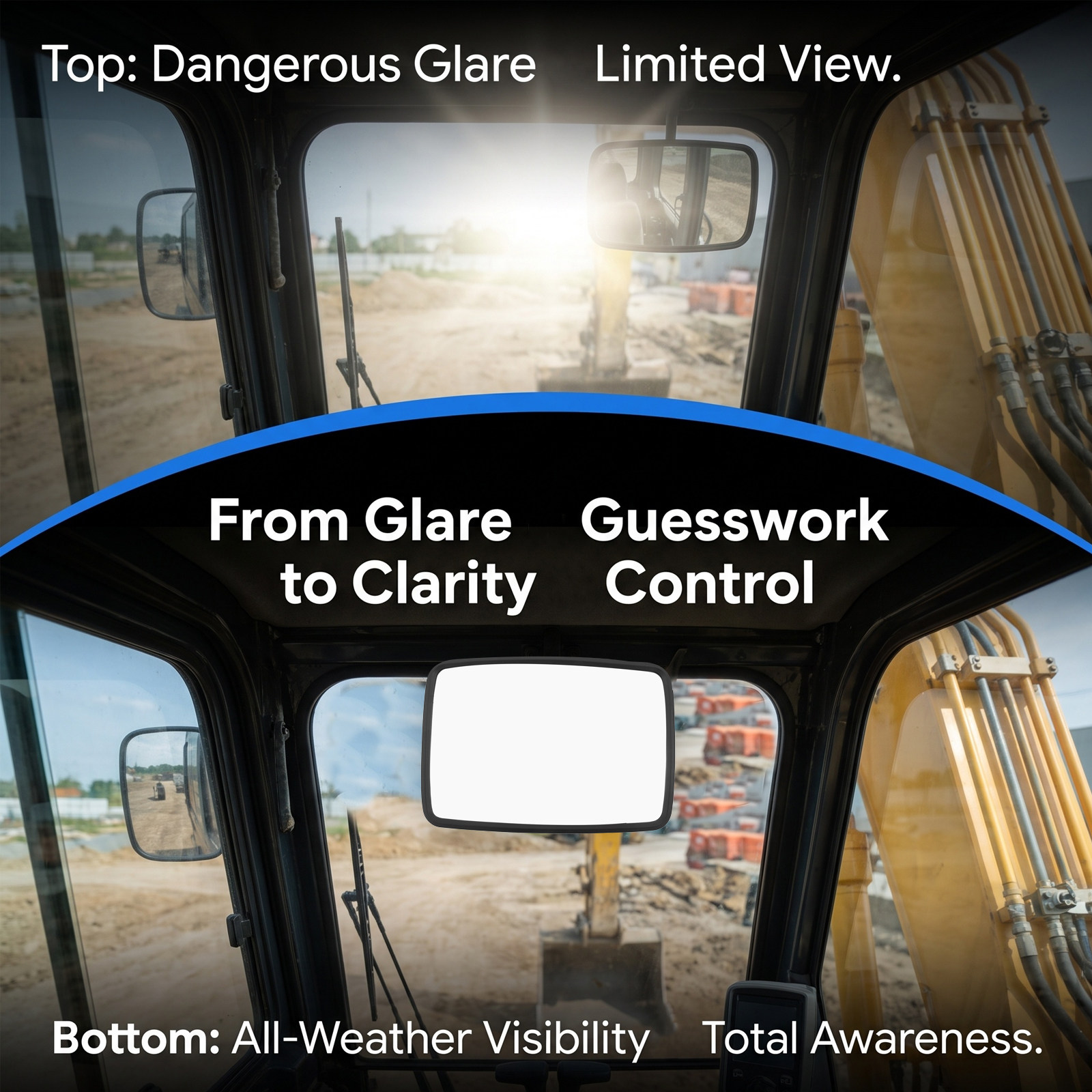 Excavator Rearview Mirror Wide - огляд і ціна Heavy Equipment Definition