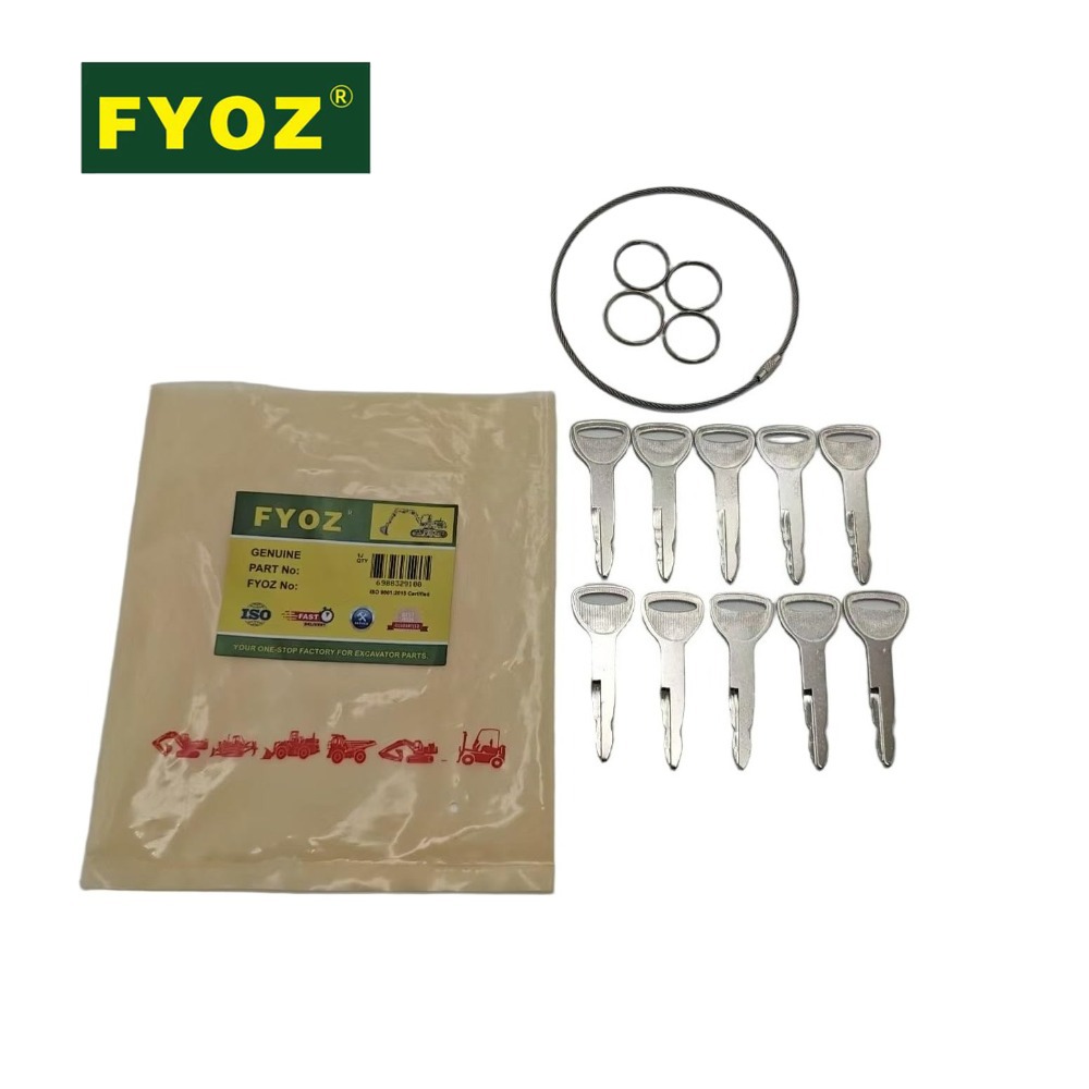 10PCS A62597 Key 57591-23330-7 - огляд і ціна Heavy Equipment Forklift