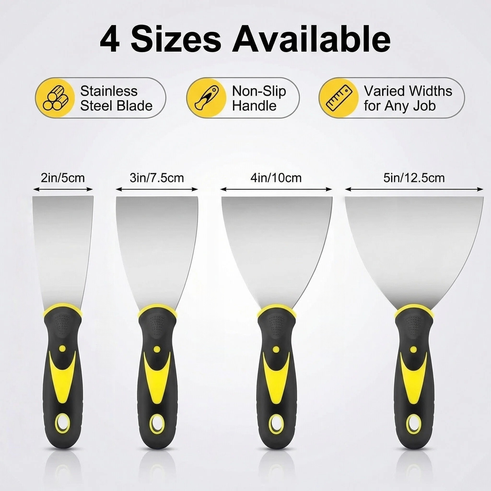 Stainless Steel Putty Knife |  - огляд і ціна Heavy Equipment Scraper