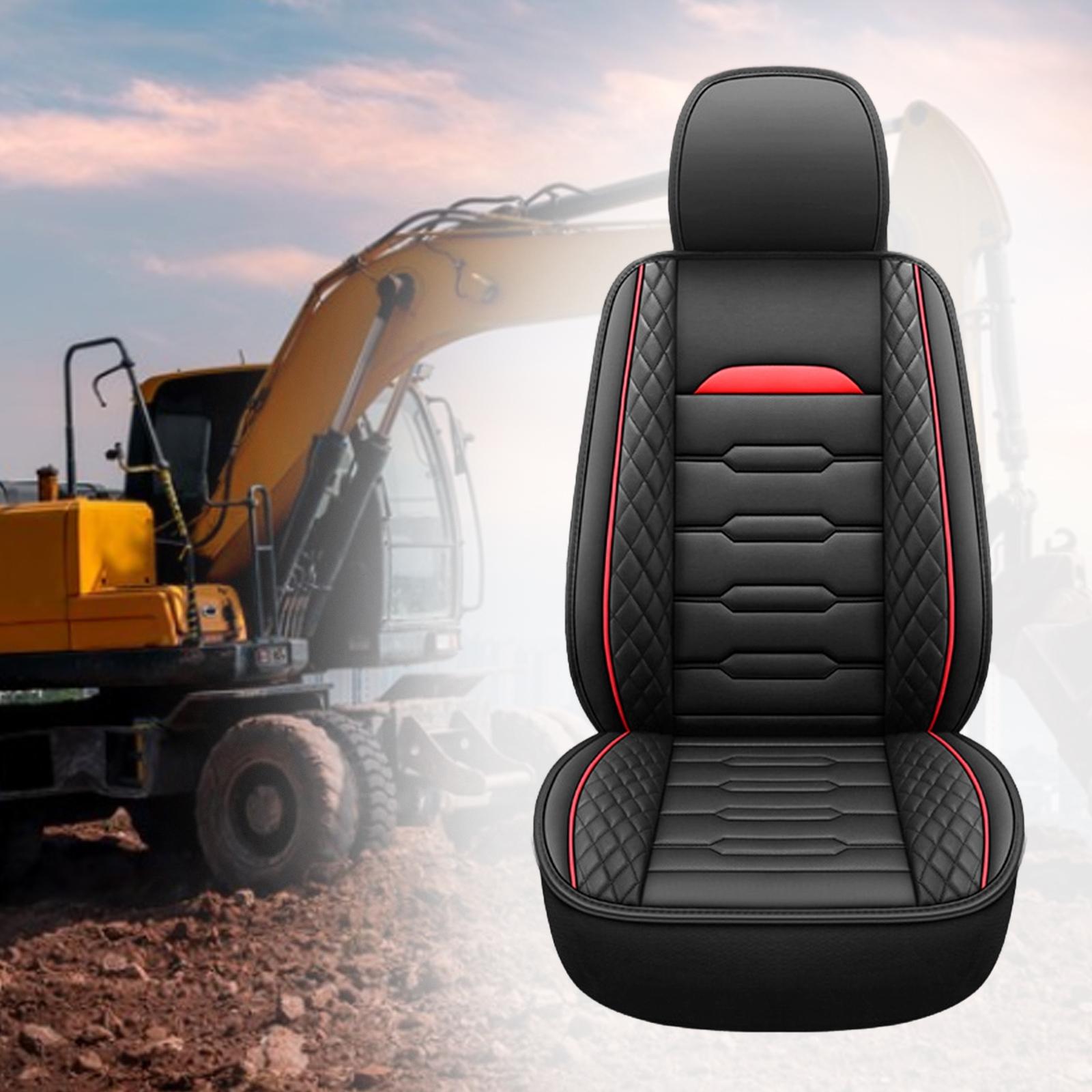 PU Leather Excavator Seat Cush - огляд і ціна Heavy Equipment Forklift