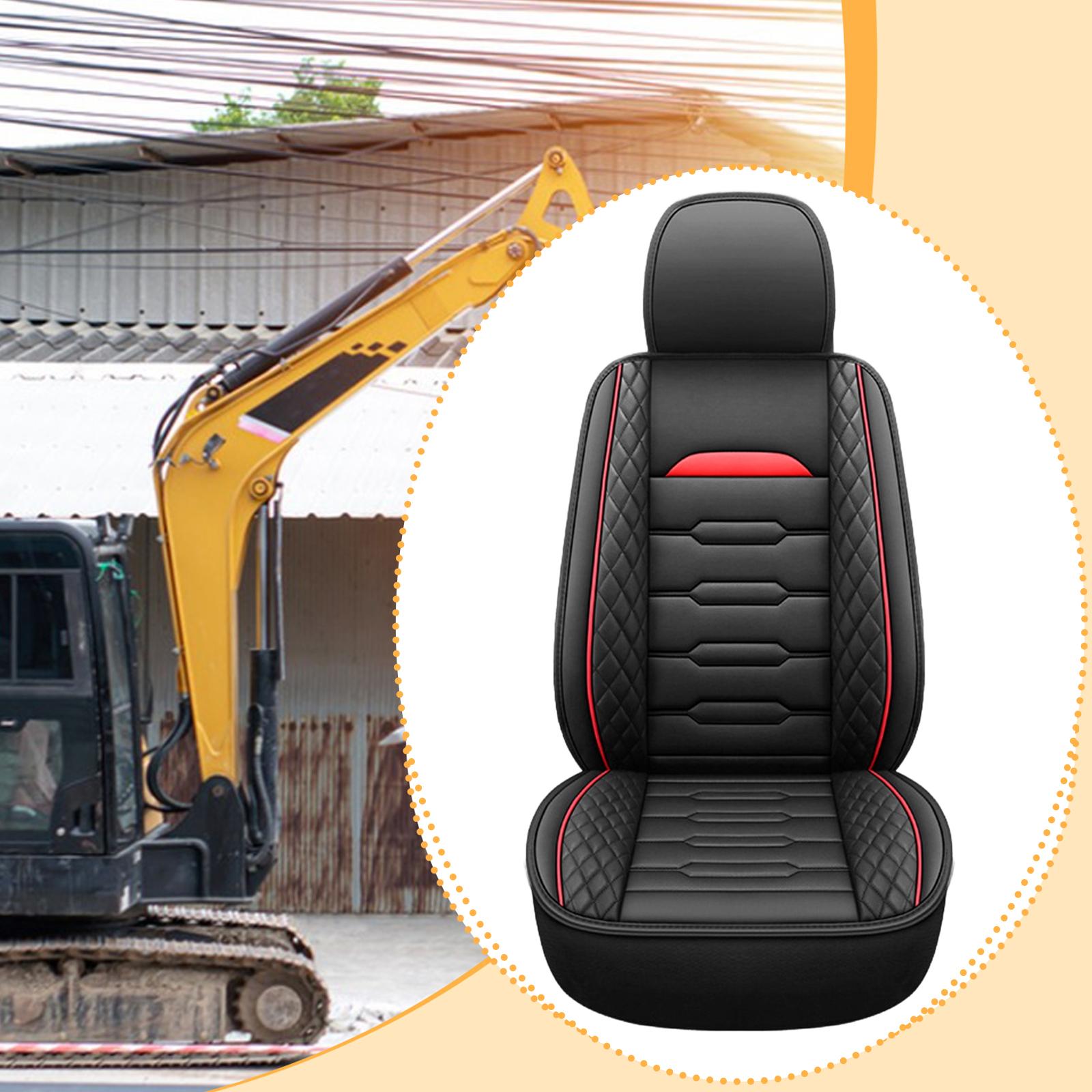 PU Leather Excavator Seat Cush - огляд і ціна Heavy Equipment Forklift