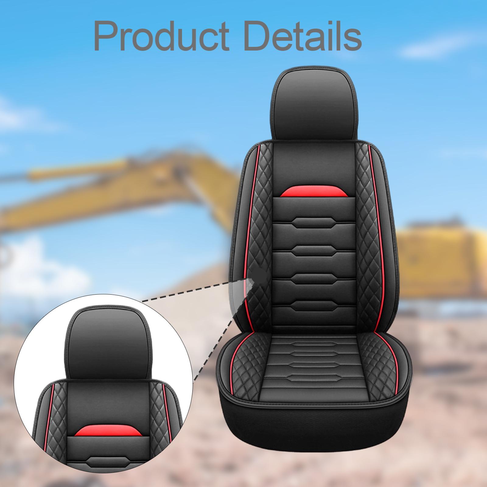 PU Leather Excavator Seat Cush - огляд і ціна Heavy Equipment Forklift