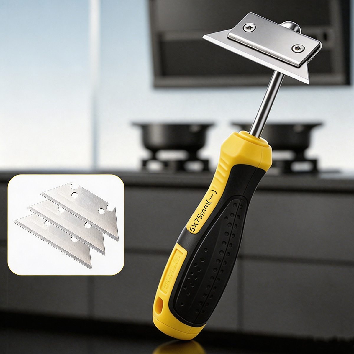 Metal Grease Scraper Knife Hea - огляд і ціна Heavy Equipment Scraper