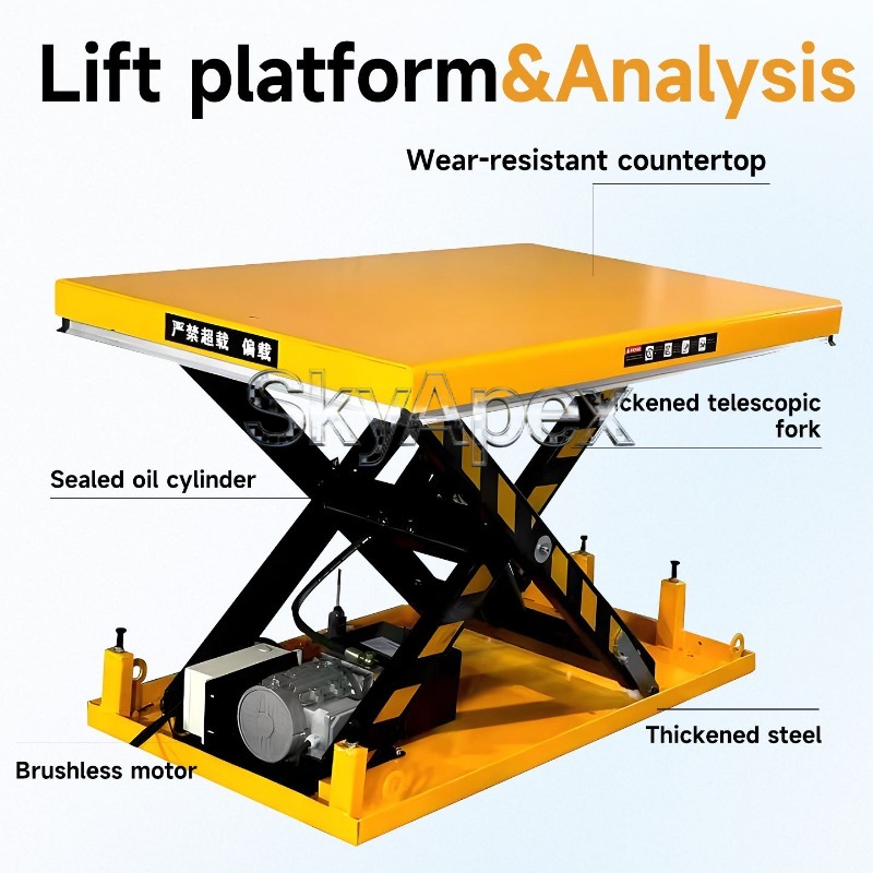 Heavy Duty Fixed Scissor Lift  - огляд і ціна Heavy Equipment Lifting