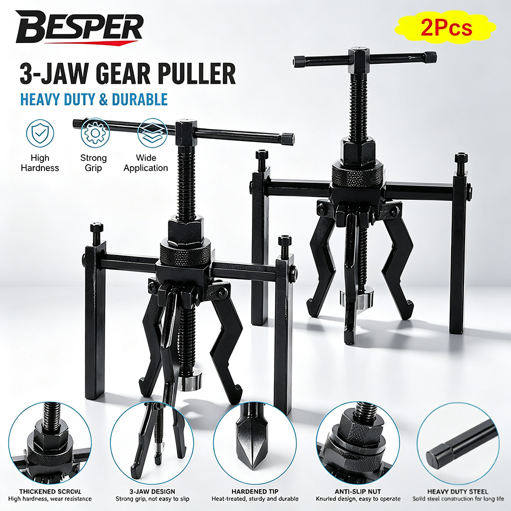 3 Jaw Bearing Puller Tool Heav - огляд і ціна Heavy Equipment Supplies
