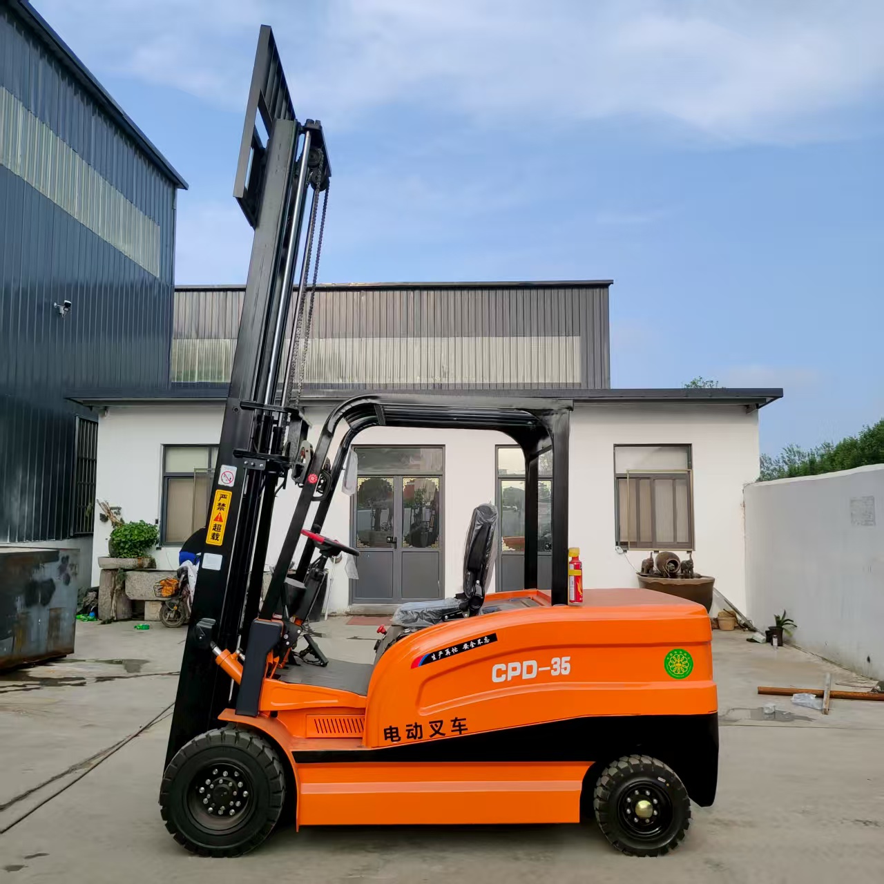 Electric Forklift Pallet Stack - огляд і ціна Heavy Equipment Forklift