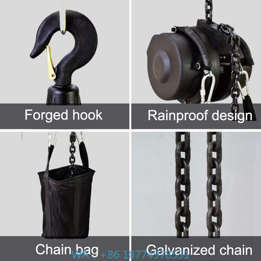Electric Chain Hoist 500kg 1t  - огляд і ціна Electric Chain Hoist