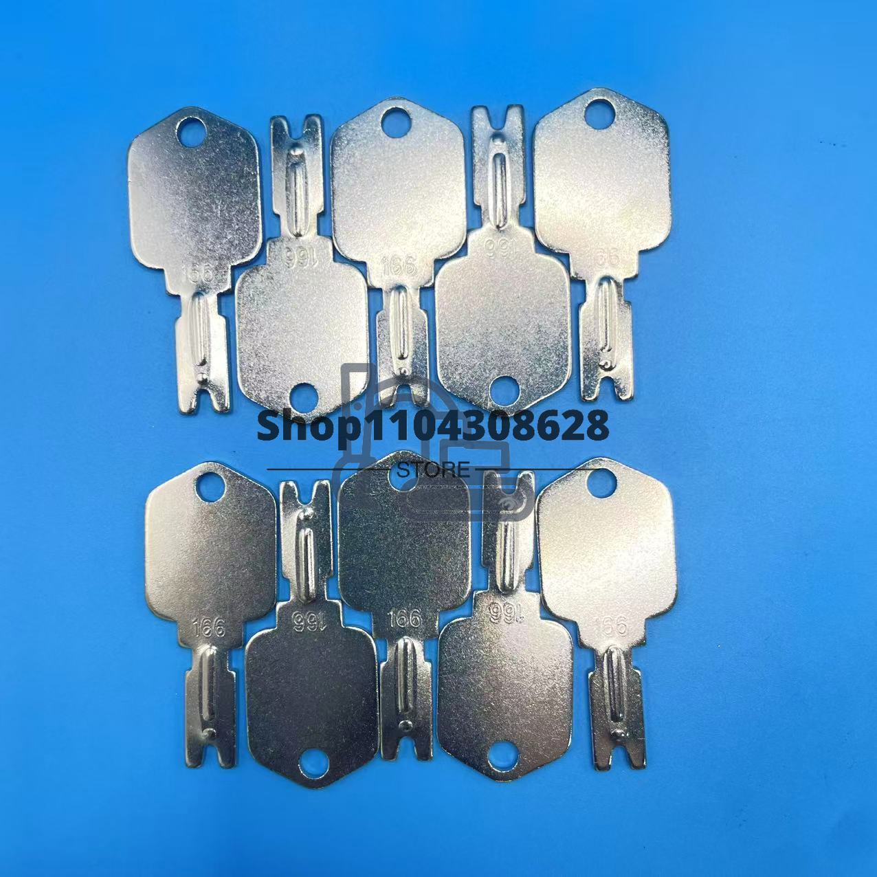 10PCS 166 Ignition Keys Forkli - огляд і ціна Heavy Equipment Forklift