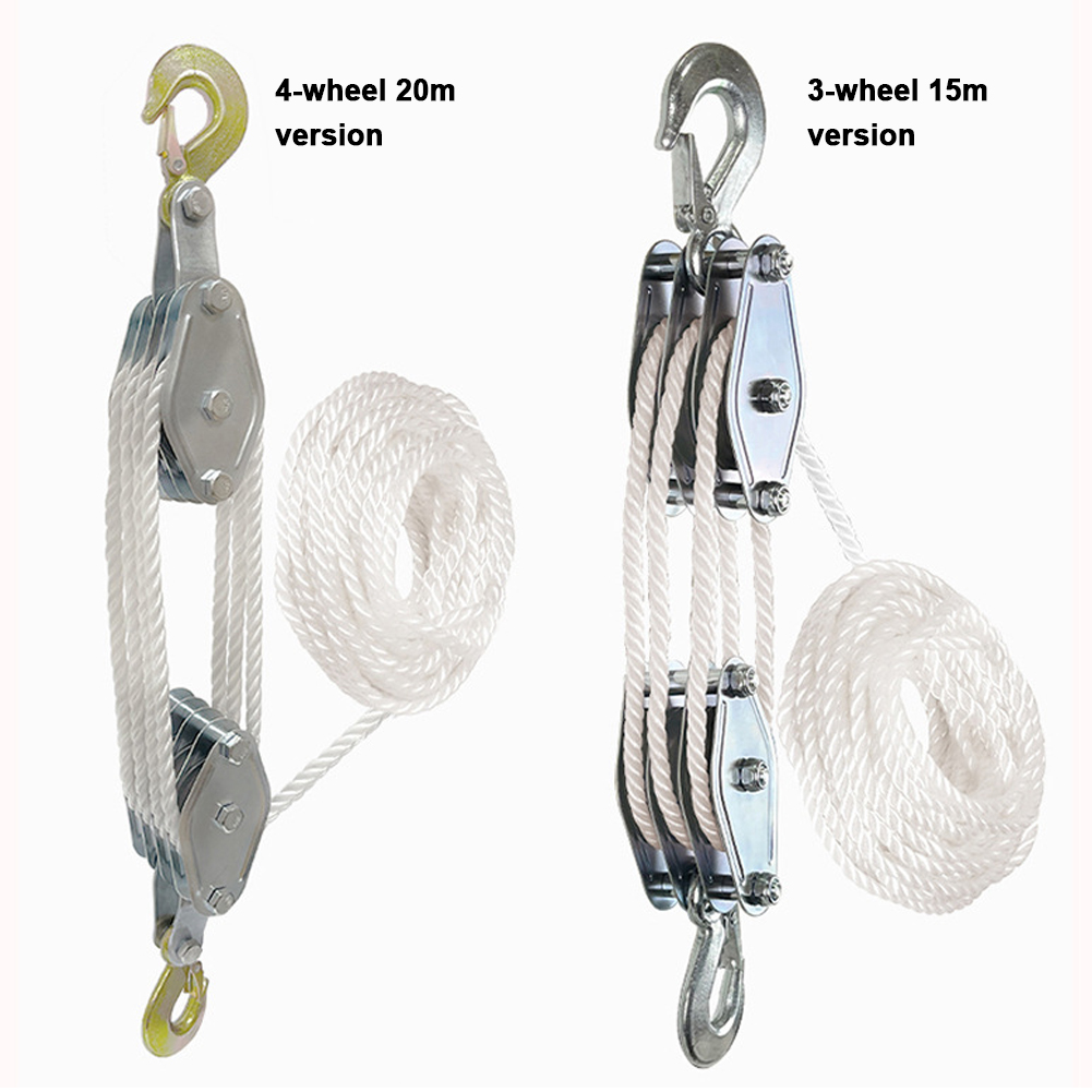 270° Rotatable Rope Pulley Blo - огляд і ціна Heavy Equipment Crane