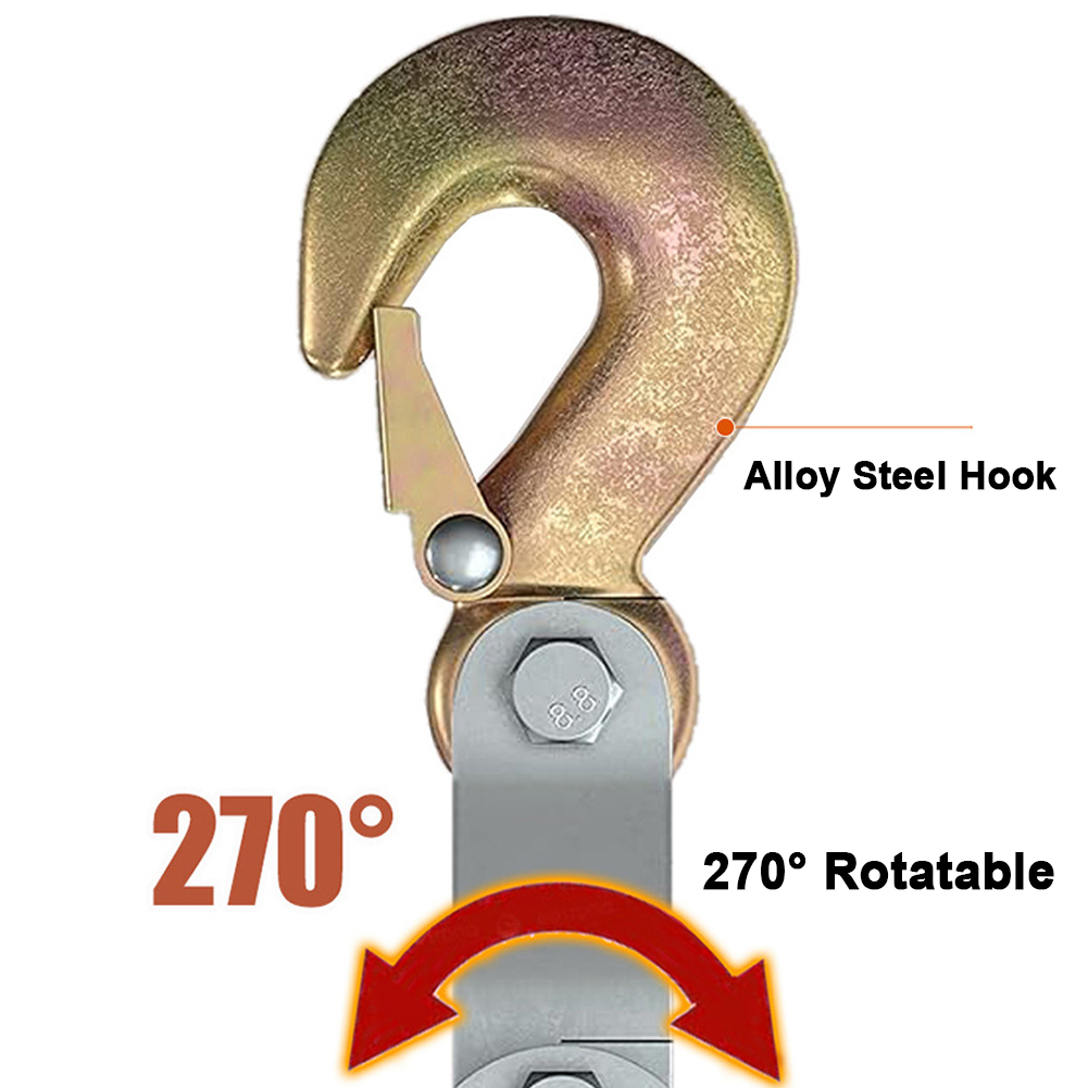 270° Rotatable Rope Pulley Blo - огляд і ціна Heavy Equipment Crane