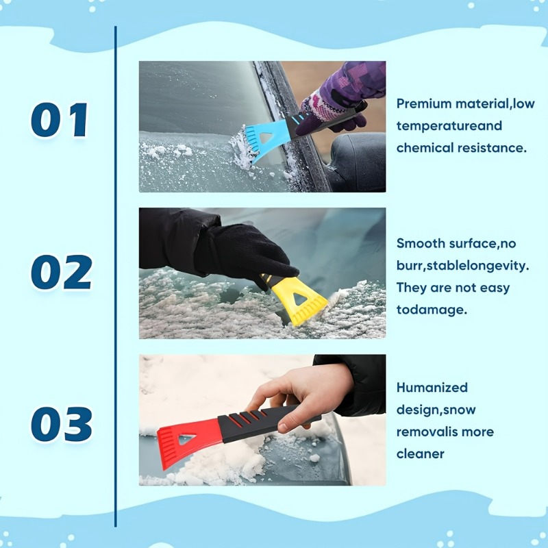 1pc Heavy-Duty PVC Ice Scraper - огляд і ціна Heavy Equipment Scraper