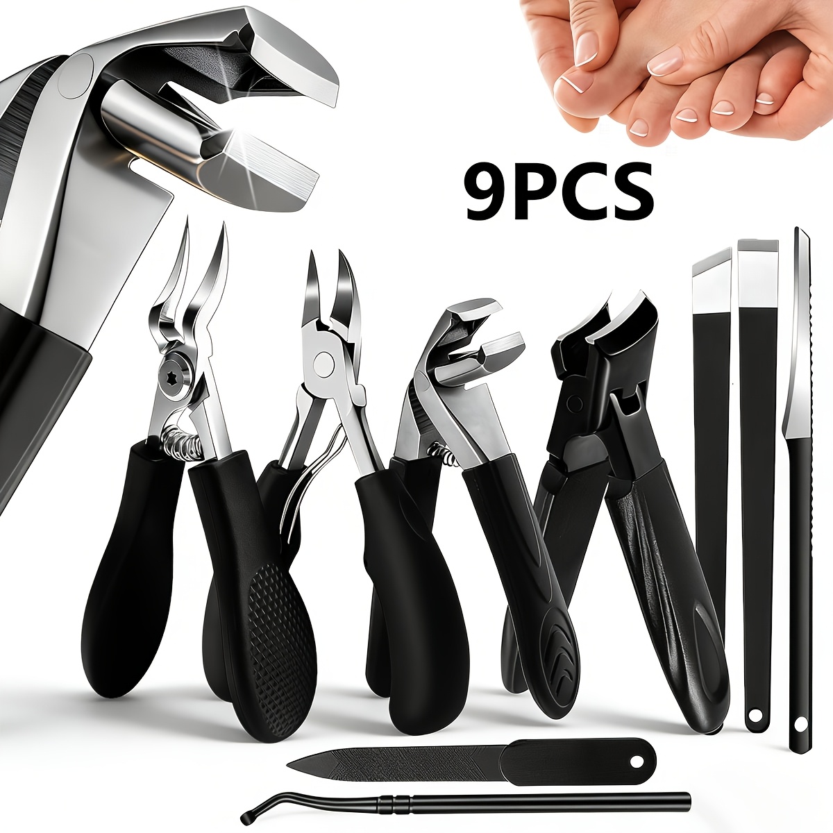9pcs Stainless Steel Heavy Dut - огляд і ціна Heavy Equipment Scraper