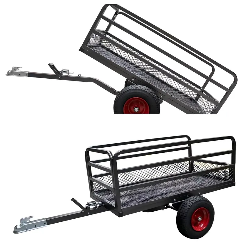 for ATV Dump Trailer Rust Resi - огляд і ціна Heavy Equipment Hauling